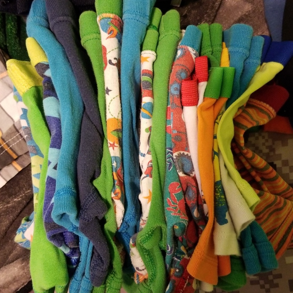 19 pairs boys size 4 underwear